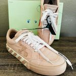 Off-White Low Vulcanized Canvas Sneaker in Pink sz 41 Photo 5