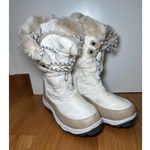 Dream Paris Dream Pairs Goose Boots Womens Size 8 Winter Snow Fur Waterproof Warm Shoes Photo 1