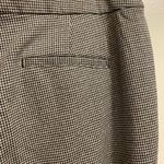 Croft & Barrow Womens Pants 1X XL Mid Rise Straight Houndstooth Black White NWT Photo 5