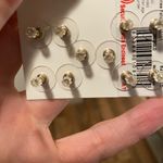 LC Lauren Conrad 🆕 Simulated Crystal Stud Earrings Photo 2