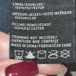 Nikki Jones Montreal Blue Loose Fit Long Coat Full Zip Jacket Women's Size XL Photo 9