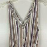 Mimi Chica  Surplice Front Womens Crop Length StripedRayon Jumpsuit Size Small‎ Photo 4
