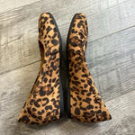 Baretraps  Norma Leopard Print Wedges Size 7M Photo 3