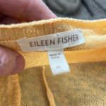Eileen Fisher Women’s short sleeve lightweight tie front linen cardigan size med Photo 2