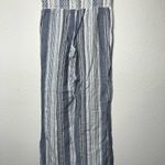 Indigo Rein  Blue and White Striped‎ Pants Photo 1