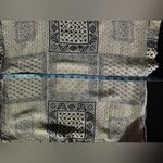 Madewell  Kyoto 100% Silk Bandana Print Top in size Small Photo 9