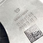 Eileen Fisher Walt Black Leather Side Cutout Cross Strap Heel Booties, Size 8.5 Photo 4