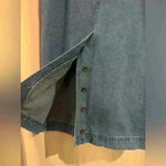 Women’s Vintage Oatbrook Long Jean Skirt Blue Size 26 Photo 1