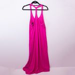 ATM Anthony Thomas Melillo Cotton Slub Jersey Tank Midi Dress Orchid Pink Large Photo 3