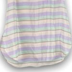 Victoria's Secret Victoria’s Secret - 100% Silk Pastel Striped Tank - M Photo 3