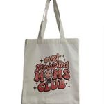 Over stimulated moms club canvas tote bag NWT Photo 0