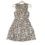 Madewell  Garden Vine Sleeveless Cotton Dress Sz 0 Floral Fairy Cottage Preppy Photo 3