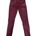 Juicy Couture Vintage  burgundy maroon red pants jeans Photo 0