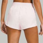 Lululemon Hotty Hot High Rise Athletic Shorts Strawberry Milkshake Pink 12 NWT Photo 3