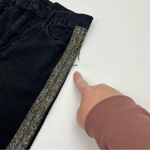 MOTHER Denim Mother High Waisted Looker Ankle Fray Guilty Flash SZ 26 Black Denim Jean *FLAW* Photo 11