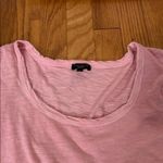 Talbots  boatneck 100% cotton Short sleeve t-shirt‎ pink size small Photo 2