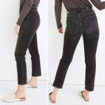 Madewell  The Perfect Vintage Jean Claybrook Wash Black Gray Jeans Size 26 | 2 Photo 7