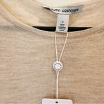 autumn cashmere 100% Cashmere NWT  Side Ruffle Sweater Top  Size S Photo 1