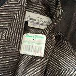 Anna Kriste One Button Light Jacket Vintage NWT Size 8‎ Gray Photo 4