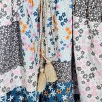 GiGio Blue and Pink Patchwork Boho Short Romper NWT Size Small GiGio Boho Romper Photo 3