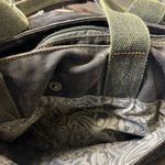 Bed Stu Canvas Multi Compartment Utility Bag Grunge Steampunk Y2K Green Black Photo 10