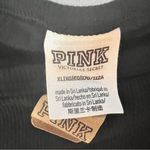 PINK - Victoria's Secret PINK  Victoria’s Secret Women’s Sleeveless Black Crop Stop With Bra Style Top XL Photo 9
