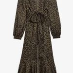 EXPRESS Long Sleeve Robe Dress Photo 0