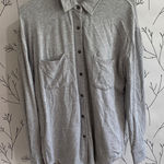 Workshop  Republic Clothing Gray Button Down Shirt Photo 0