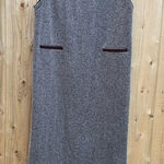 White Stag VTG  Women Dress Large Brown‎ Sleeveless Tank Dress Long Y2K pockets Photo 0