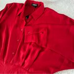EXPRESS Portofino Shirt dress Red Size M Photo 1