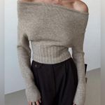 SheIn off the shoulder sweater Photo 2