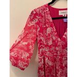Ba&sh Ulia Crossover Dress Rose Pink M NEW Photo 2
