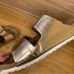 Birkenstock  Arizona Soft Footbed Sandals in Metallic Copper - Size 39 Photo 7