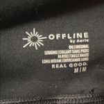 Aerie  Offline Black High-Rise OG Leggings Size Medium Long Photo 6