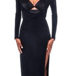 CUSHNIE ET OCHS LONG SLEEVE DRESS FALL 2013 Black Size 0 Photo 2