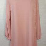 As You Wish As U Wish‎ womens medium pink split sleeve pull over button mini/knee Photo 0