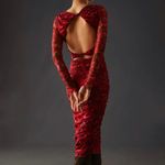 Misa Anthropologie Iselin Mesh Cutout Dress Sz S Photo 6