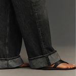 Anthropologie AGOLDE Dame High Rise Cuffed Wide Leg Jeans Carbon Size 32 NEW Photo 4