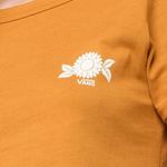 Vans SKIMMER SUNFLOWER MUSTARD WOMENS TEE Photo 2