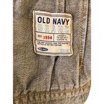 Old Navy Size XL Double-Pocket Zipper Dark Wash Denim Jacket Detail Medium Wash Photo 6