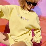 Yellow Ransom Note Letter Daydreamer Logo Oversized Sweatshirt Sz 2XL Photo 3
