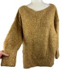 Free People Women's Moira Wool-Blend Slouchy Tunic Sweater Honeycomb XSmall Photo 4