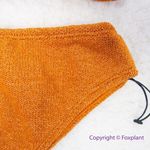New! Set! In Your Arms Free People Oceanic Bikini Top and bottom orange, size M‎ Orange Size M Photo 3
