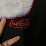 The Laundry Room  Coca Cola Polar Bear crewneck sweatshirt black Size Medium NWT Photo 6