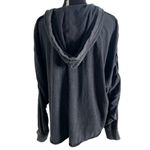 Free People Movement Cayuga Hoodie Small Women’s Black Photo 2