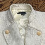 Vince Size 8 Cream Wool Blend Boucle Jack Blazer Coat C14 Photo 9