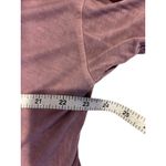 easel ANTHROPOLOGIE  Women's Babydoll Josy Dress MEDIUM Mauve Oversized Mini Photo 5