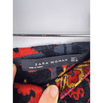 ZARA  Woman Tapestry Jacquard Tassel Mini Skirt Size L Boho Embroidered Festival Photo 3