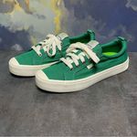 Cariuma Green Canvas OCA Low Cut Women's Sneakers Size 8M Photo 1