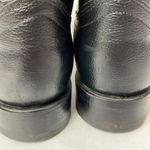 Dan Post  black leather pull on boots size 8.5 Photo 6